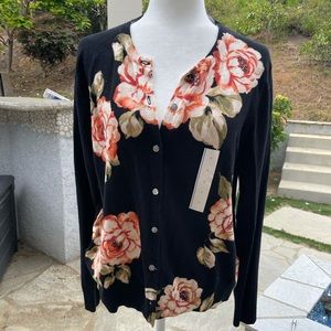 A new day rose cardigan